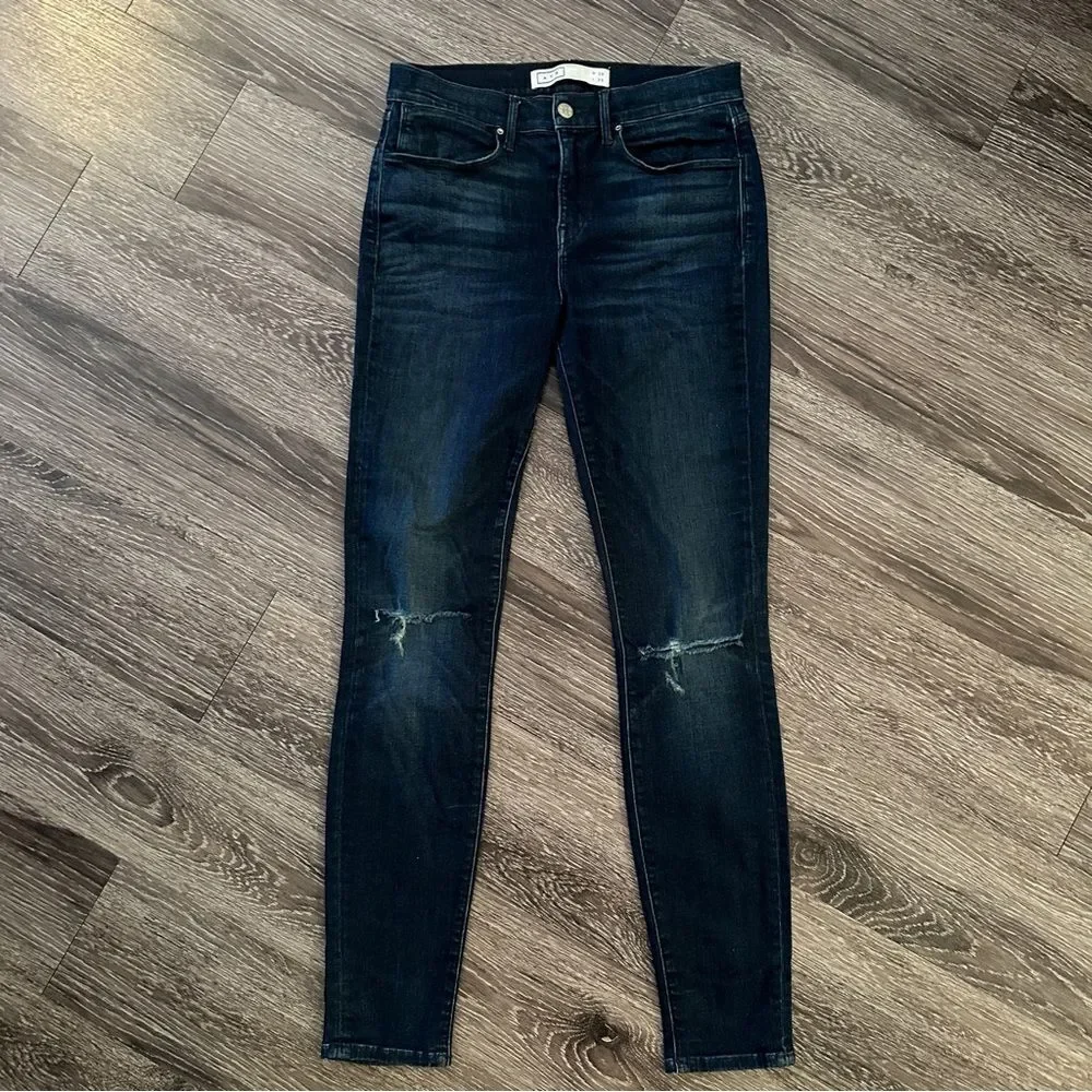AYR Dark Wash Skinny Jeans